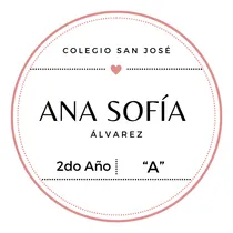 Comprar Etiquetas Escolares Autoadhesivas. Sellos, Calcomanías.