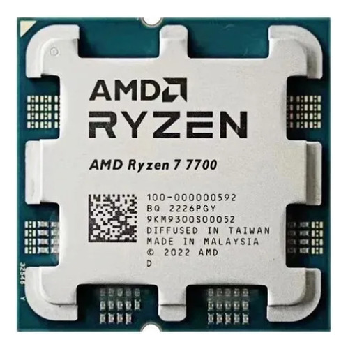 Processador Amd Ryzen 7 7700 5.3ghz Turbo Am5