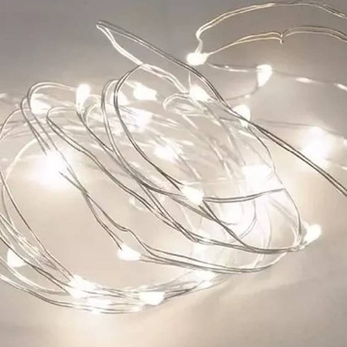 Imagen 2 de 9 de Hilo Led 5m Luz Luces Decoracion Retro Guirnalda X50 Palermo