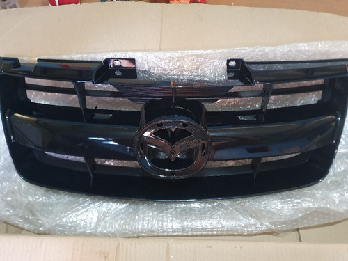 Parrilla Frontal Mazda Bt-50 Original Negra 2011-15 