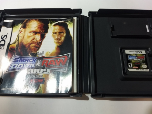Smack Down Vs Raw 2009 Nintendo Ds 2ds 3ds (Usado)