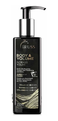 Truss Body Volume Aumento De Volume 250ml Protetor Térmico