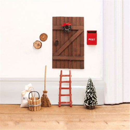 Árbol De Navidad De Fieltro Para Bricolaje Con Adornos Para