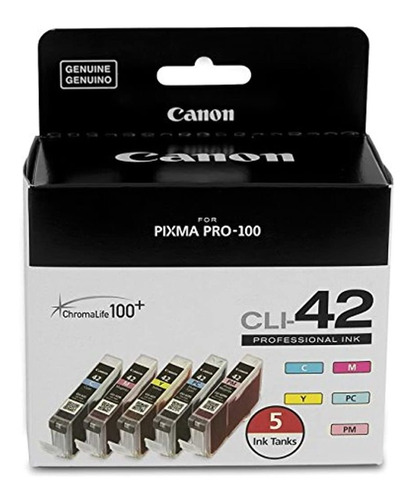 Canonink Cli-42 5-pack Valor Para Impresora De Tinta