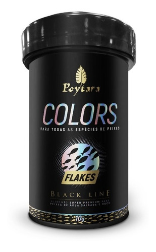 Racao Poytara Color Flakes Black Line 10g