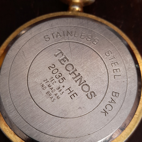 Imagem 4 de 5 de Relogio De Bolso Technos Quartz Sem Bateria E Alça Da Coroa
