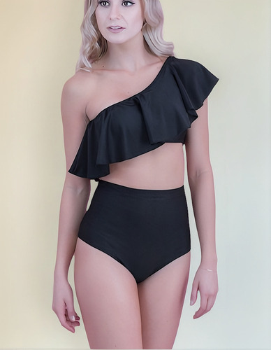 Bottom Calzón Traje De Baño Highwaist Control Abdominal