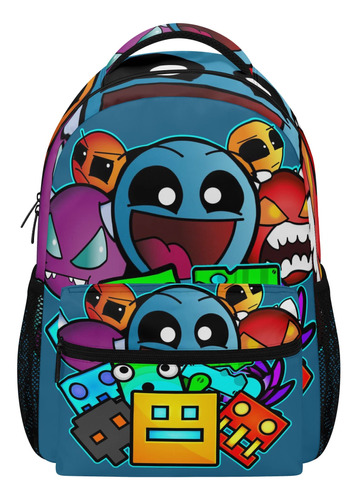 Elenayah Geometria Old School Gaming Backpack Kids Mochila E