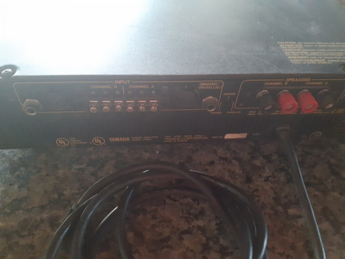 Imagem 4 de 6 de Excepcional Amplificador Yamaha Stereomodelo P1600
