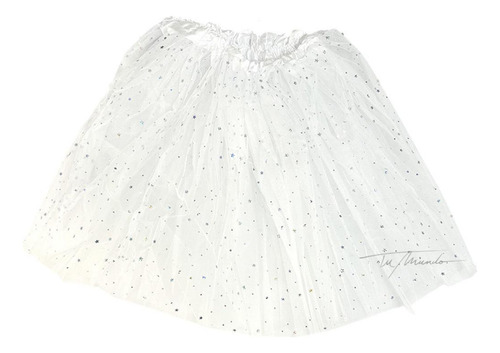 Tutu Con Estrellitas 50 Cm Disfraz Ballet