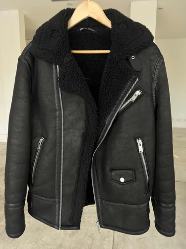 Cazadora biker top hombre zara