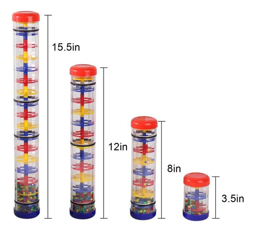 Rainmaker Rain Stick Instrumento Musical, Tubo De Lluvia De