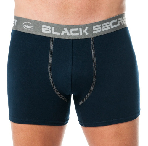 Paquete De 6 Boxers Para Hombre Black Secret Estilo 2618