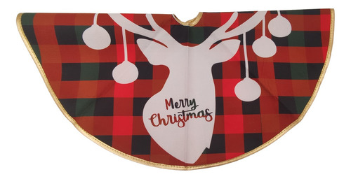 Pie De Árbol Navideño 55cm Circular Decoración