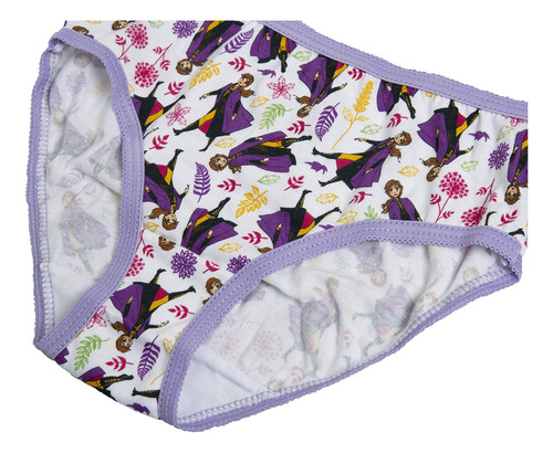Bragas Disney Frozen, 100% Algodón Peinado, 7 Unidades, Para