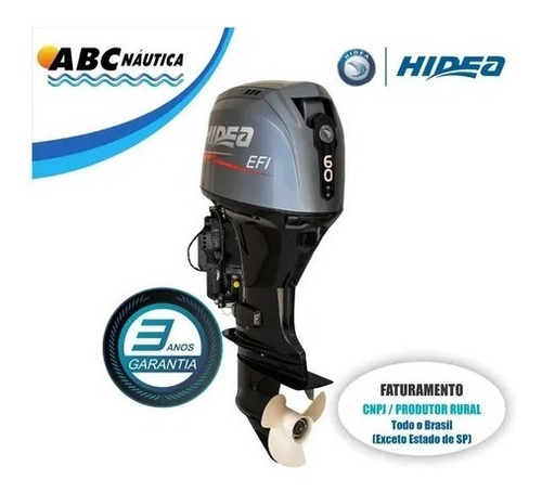 Imagem 16 de 16 de Motor De Popa 60hp 4t Hidea Leia Anúncio