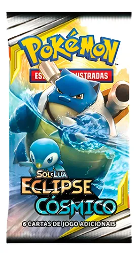 Booster Avulso Pokémon - Eclipse Cosmico - Copag Original