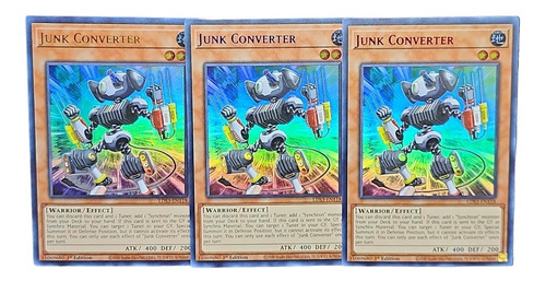 Junk Converter Set De 3 Cartas Yugioh! Inglés Ultra Rare 
