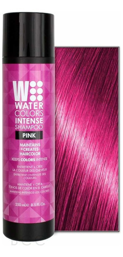 Watercolors - Champú De Color Intenso, 8.5 Oz (rosa)