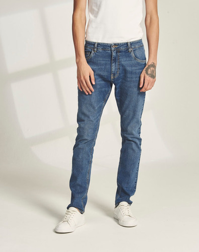 Jean 221, Slim Fit, Hombre, Denim, Aero, Equus