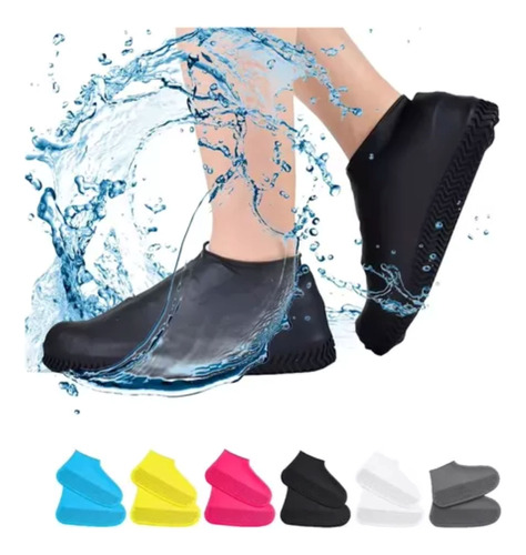 Cubre Zapato Silicona Anti Lluvia Anti Humedad