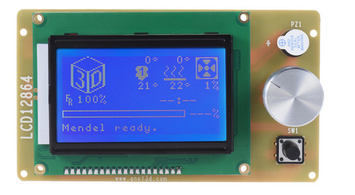Imagen 3 de 9 de Anet 12864 Lcd Smart Display Controlador De Pantalla Módulo