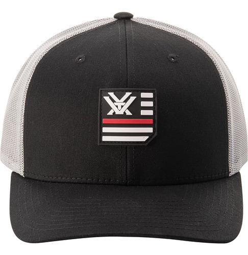 Vortex Gorra Salute Patch Snap Back Hombre, Negro, Talla