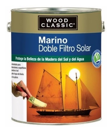 Barniz Marino 1/4 De Gal  Proteccion Uv Doble Filtro Solar