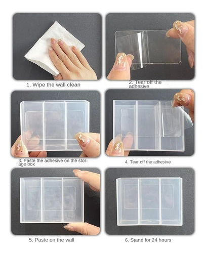 Caja De Almacenamiento Pequeña Perforada Sin Compartimentos
