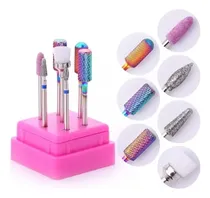 Comprar Kit De Brocas Puntas Fresa Acero Tungsteno Drill Pulidor Uña