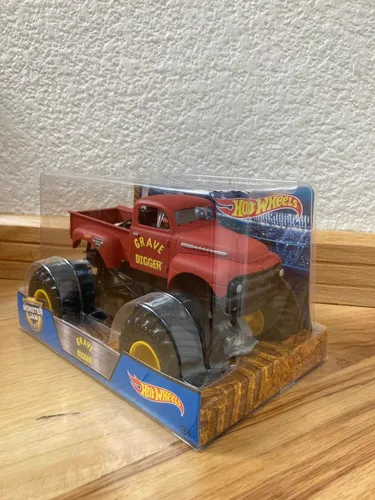 Grave digger monster truck toy hot wheels sale