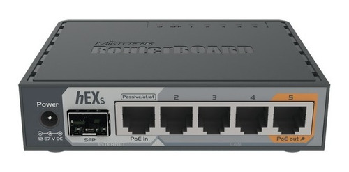 (hex S) Router Dual Core, 5 Puertos Gigabit