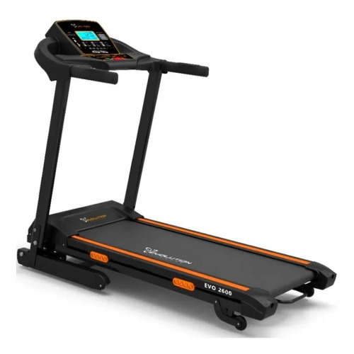 Esteira Elétrica Evolution Fitness Evo 2600 Mp3 16km/h 220v Cor Preto