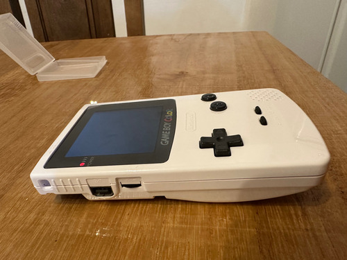 Game Boy Color Ips + Pokémon Crystal Repro Gris (Usado)