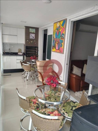 Imagem 20 de 30 de Apartamento Com 3 Dormitórios À Venda, 135 M² Por R$ 1.380.000,00 - Canto Do Forte - Praia Grande/sp - Ap2868