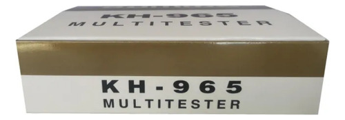 Kh-965 - Multímetro Digital Multifuncional Kh-965 High Al