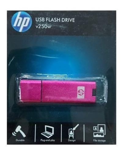 Imagen 1 de 7 de Pendrive Hp De 8gb Usb Flash Drive 2.0 V250w Pack 2 Unidades