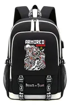 Comprar M Ackerman Attack On Titan Negro Mochila Cartoon,cute Estilo