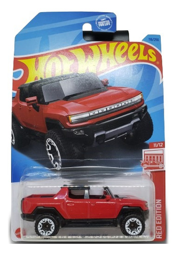 Hot Wheels 2023 Red Edition - Gmc Hummer Ev