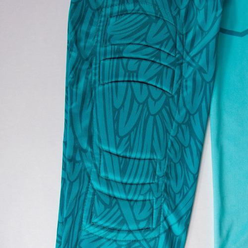 Imagen 3 de 7 de Jersey De Portero Rinat Brave Aqua Inf.