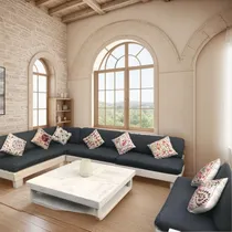 Comprar Sillón Esquinero Xl Gigante Exterior Maciza Exterior Jardín