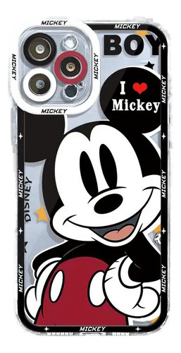 Funda De Teléfono Minnie Mickey Mouse Para iPhone 15 12 11 P