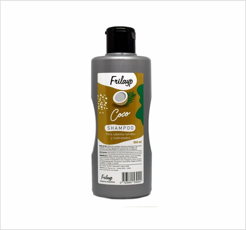 Imagen 2 de 5 de Shampoo Coco Y Argan X970ml.