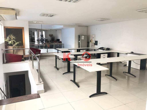 Casa Para Alugar, 400 M² Por R$ 15.000,00 - Vila Matias - Santos/sp - Ca0966