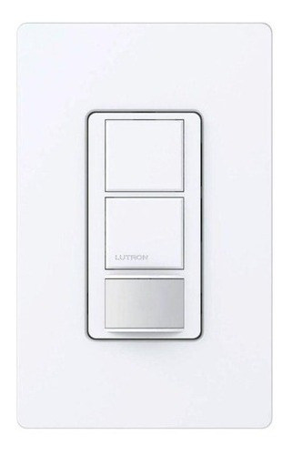 Apagador Doble Con Sensor De Ocupación Lutron