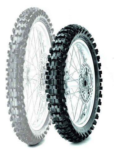 Imagen 1 de 3 de Cubiertas Pirelli Cross Mx Midsoft 32 100/90-19 Pirelli 9561