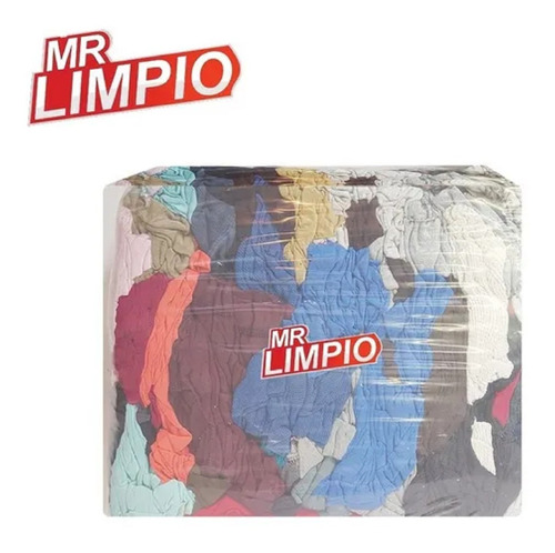 Mr. Limpio - Trapo Color Algodón Paquete De 1 Kilo - Tyt