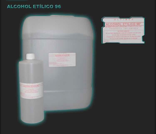 Imagen 1 de 2 de Alcohol Etílico 96 De Caña, Curación, Etanol Chimeneas 20lt