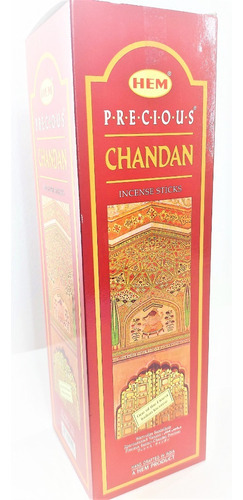 Incenso Hem Precious Chandan Box C/ 25 Caixinhas 8 Varetas