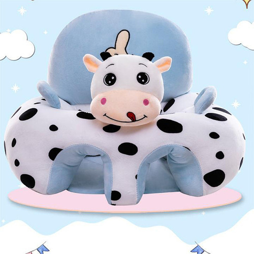 Soporte De Sofá Para Bebé Con Dibujos Animados De Felpa Sin